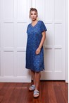 POPPY DRESS - blue nomad
